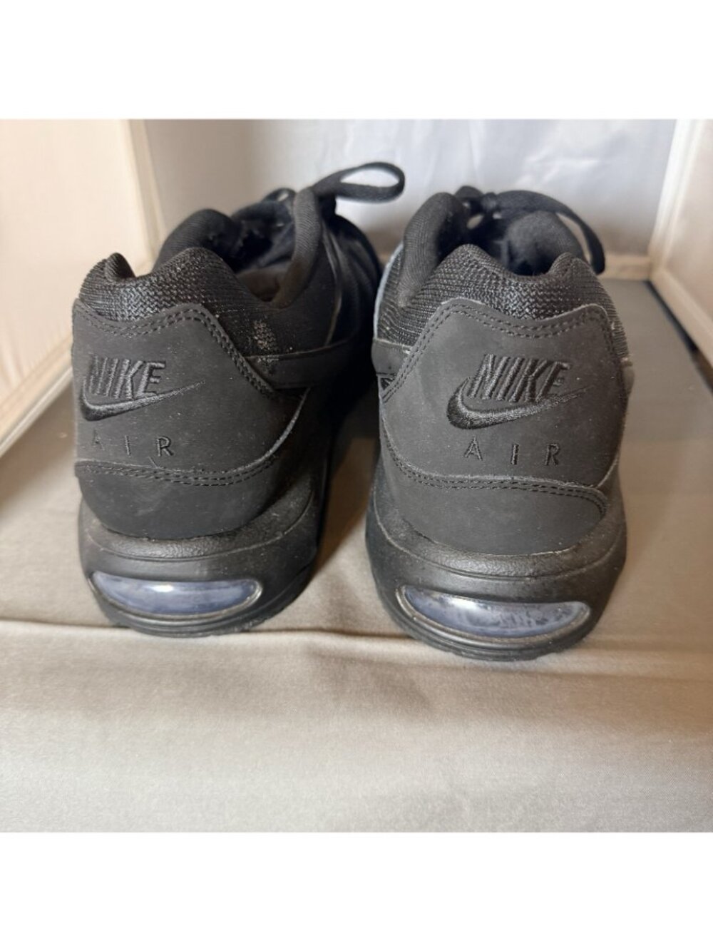 Nike Air Max Command Triple Black Athletic Sneakers 629993-020 Men's Size 14 - Picture 3 of 7